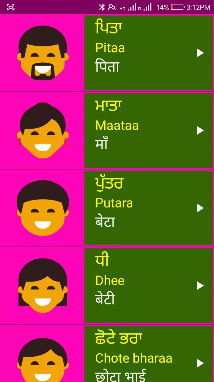 Learn Punjabi From Hindi Screenshot5