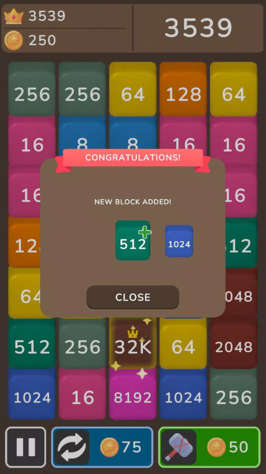 Merge and Blast + 2048 2248 Screenshot6
