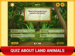 Wild Zoo Animals Quiz Fun App Screenshot4