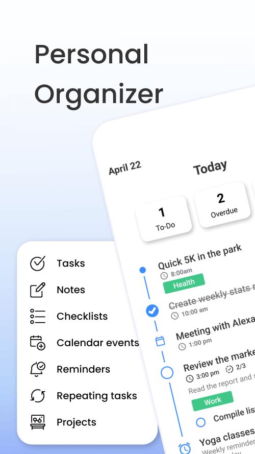 Taskito: To-Do List, Planner Screenshot1