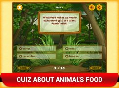 Wild Zoo Animals Quiz Fun App Screenshot3