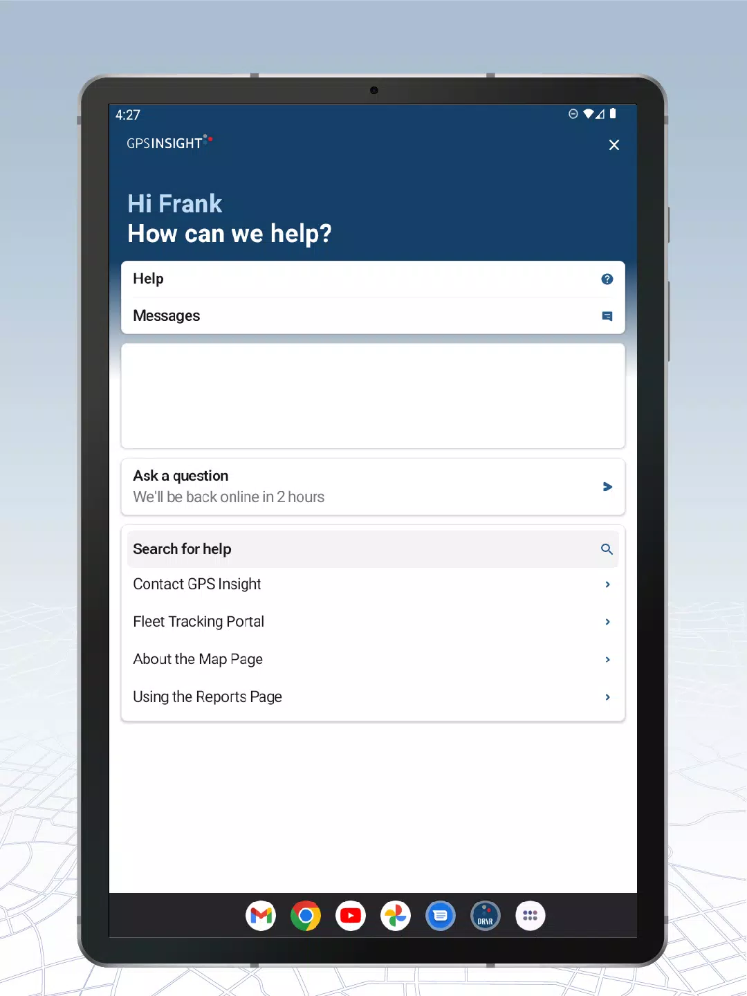 GPS Insight Driver Screenshot8