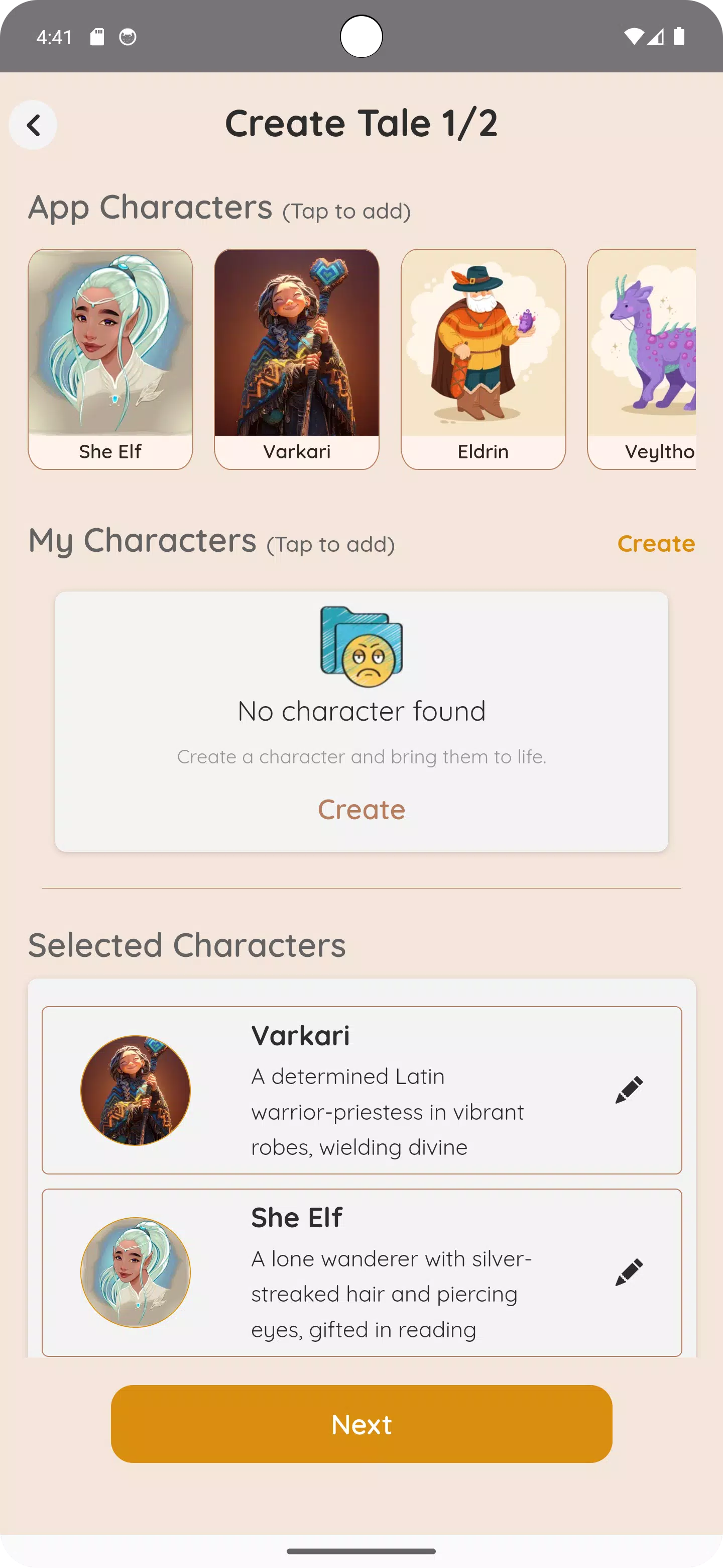 Tales Weaver AI Screenshot6