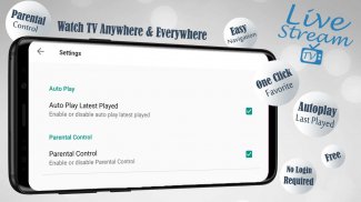 Livestream TV - M3U Stream Player IPTV Screenshot2
