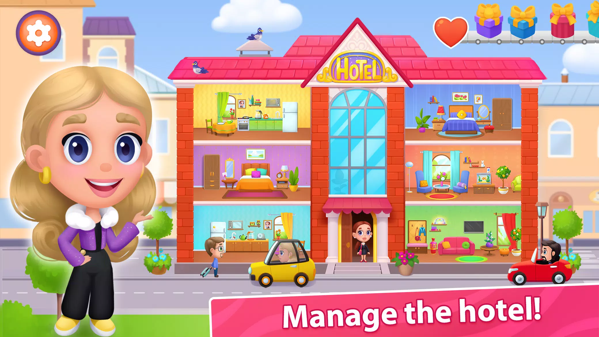 My Hotel: Life & Design Games Screenshot7