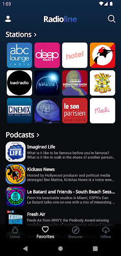 Radioline: Radio & Podcasts Screenshot2