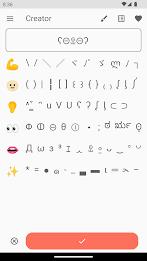Kaomoji Japanese Emojis Smiley Screenshot3