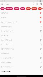 Kaomoji Japanese Emojis Smiley Screenshot8