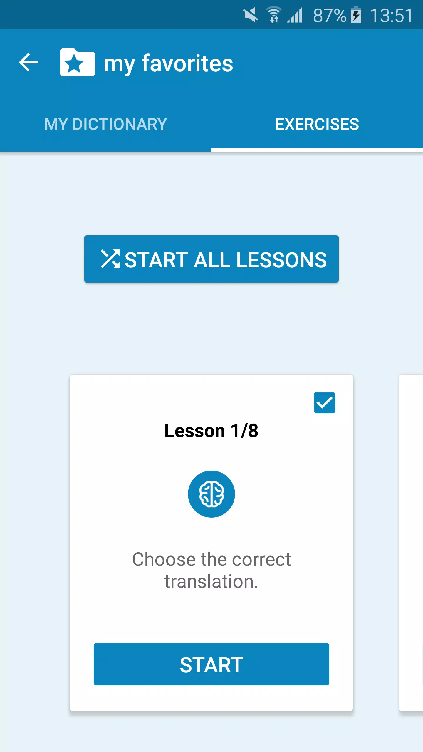 French-English Dictionary Screenshot3