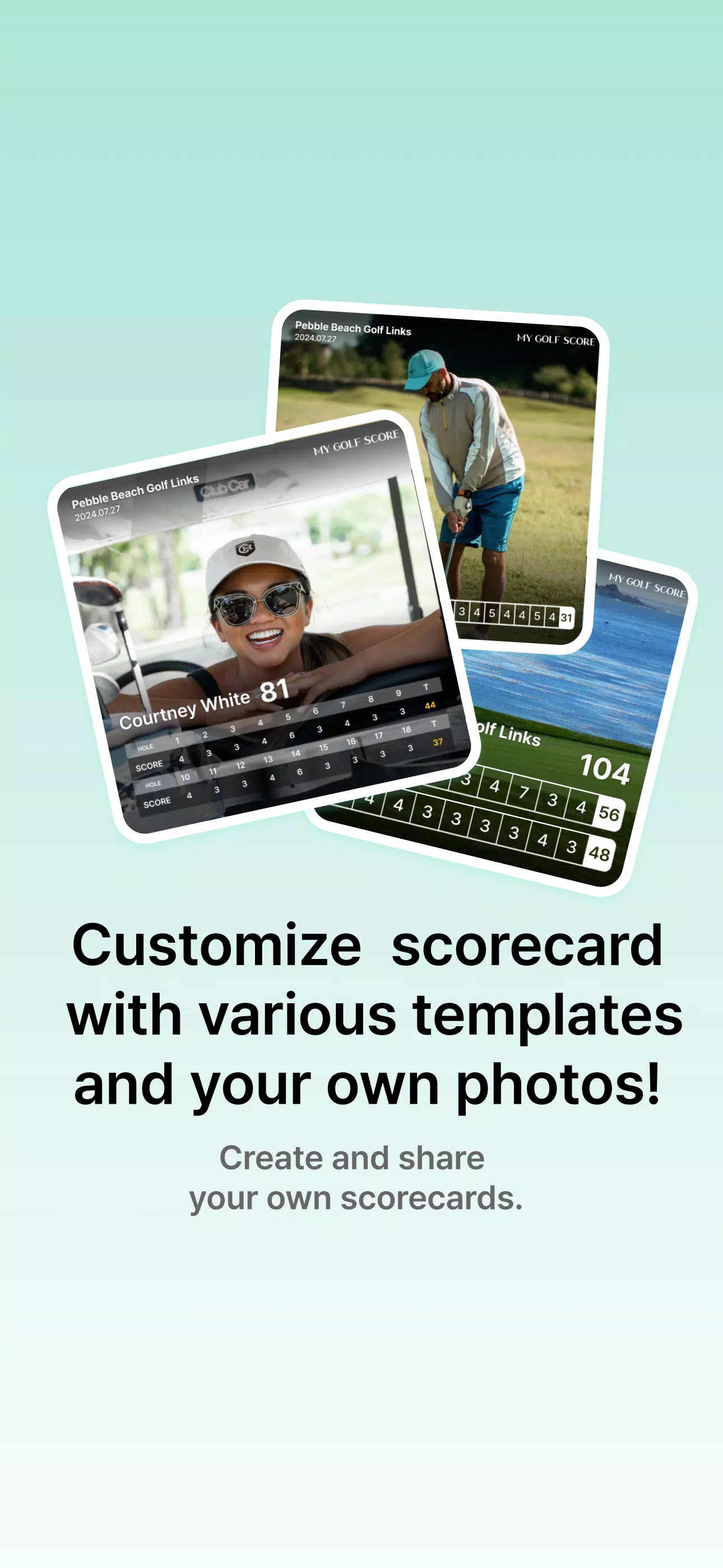Ohpas, Today Parkgolf Score Screenshot6