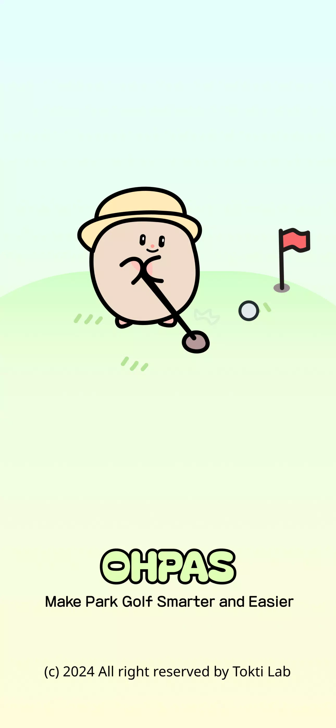 Ohpas, Today Parkgolf Score Screenshot1