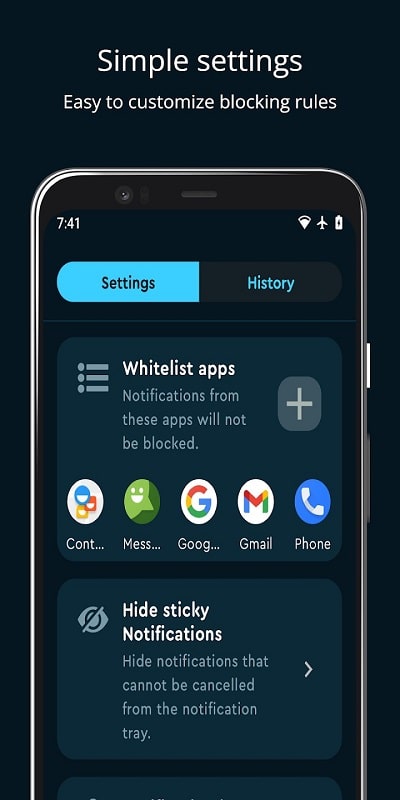 FocusX : Notification Blocker Screenshot3