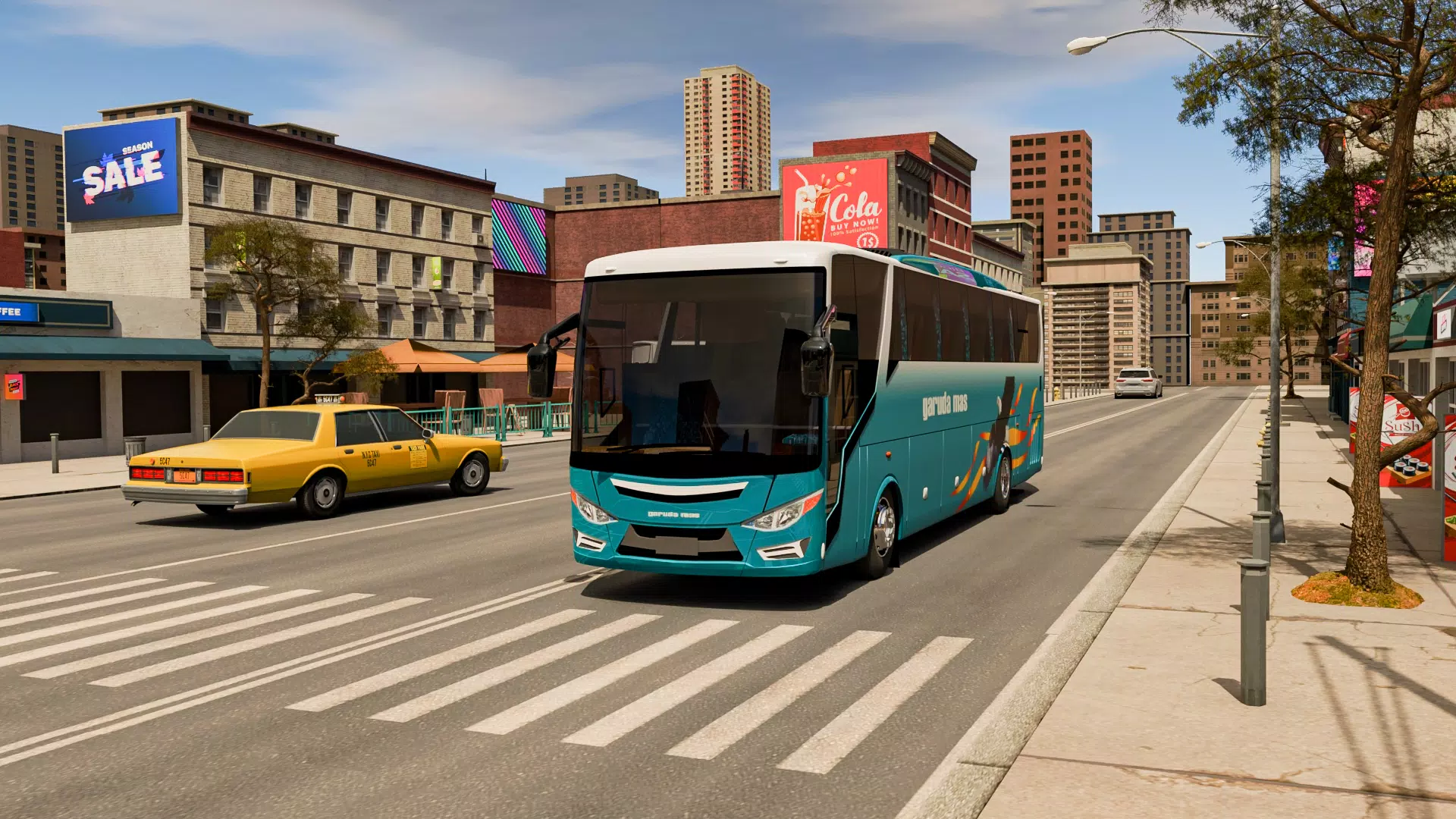 Modern Bus Simulator Games 3D Screenshot7