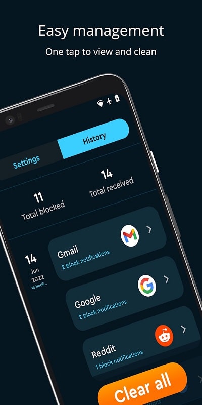 FocusX : Notification Blocker Screenshot2