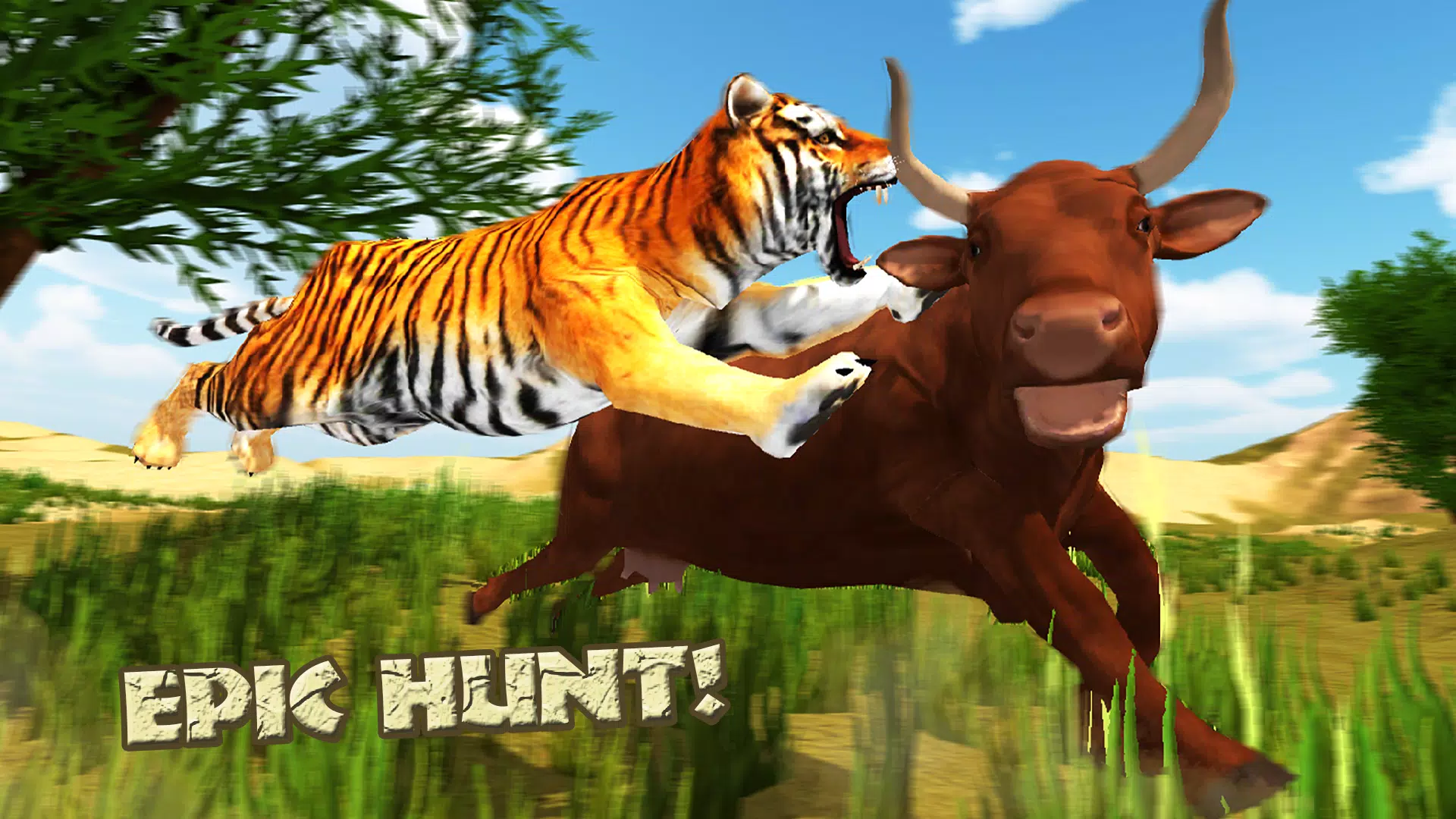 Hungry Tiger Jungle Wild Hunt Screenshot1