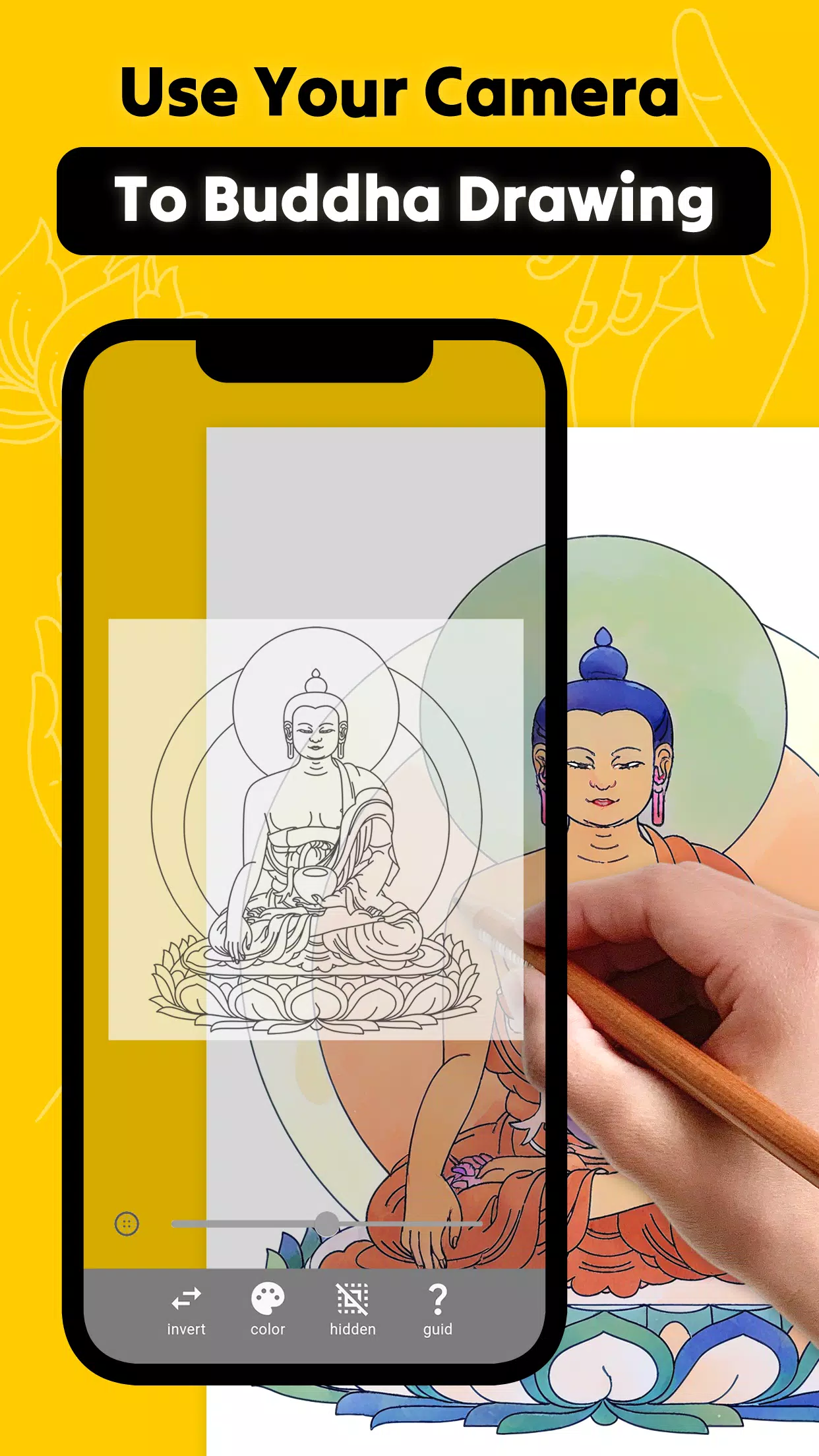AR Buddha Drawing Screenshot1