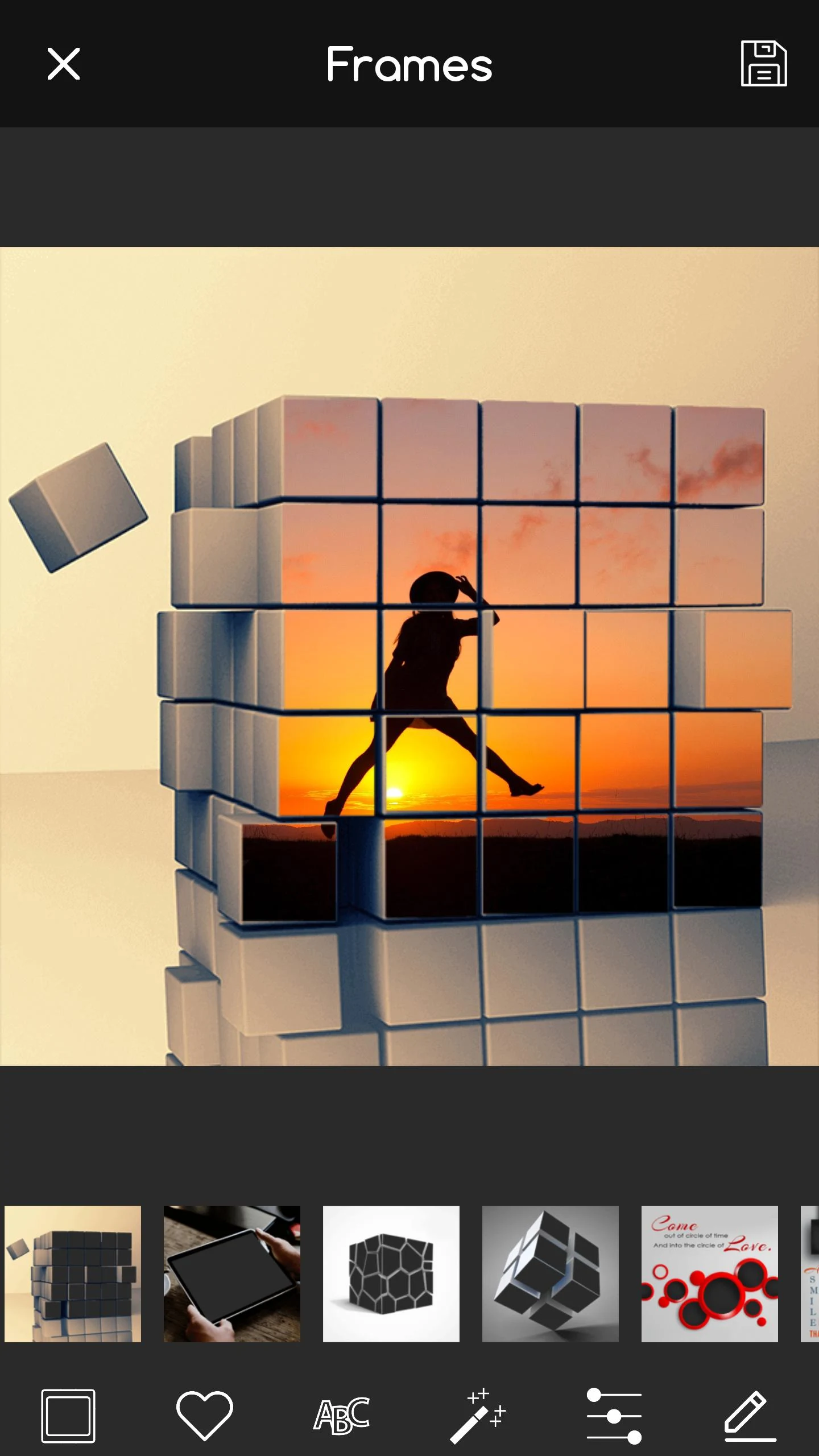3D Frames Effects Maker Screenshot1