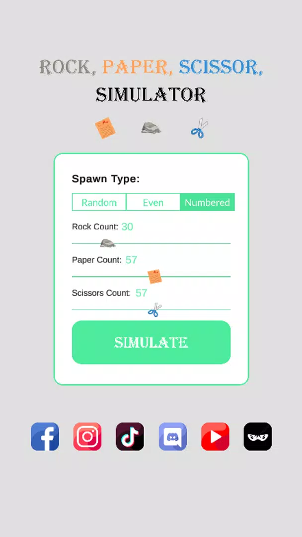 Rock Paper Scissor - Simulator Screenshot3