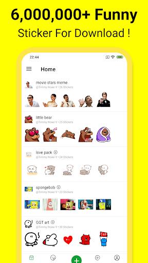 StickerWorld Screenshot1