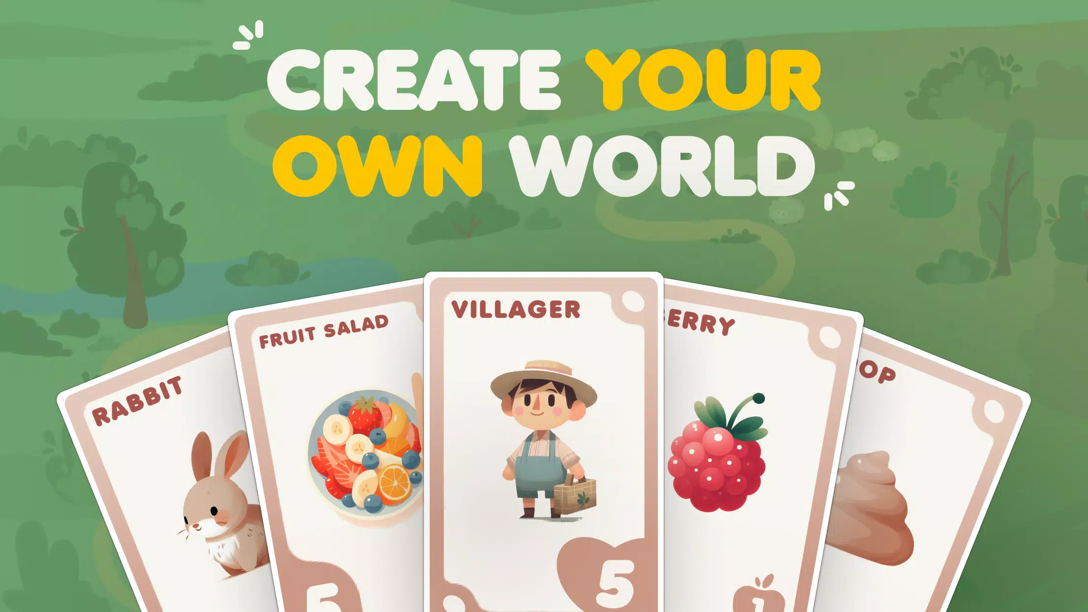 Card World - craft & survive Screenshot2