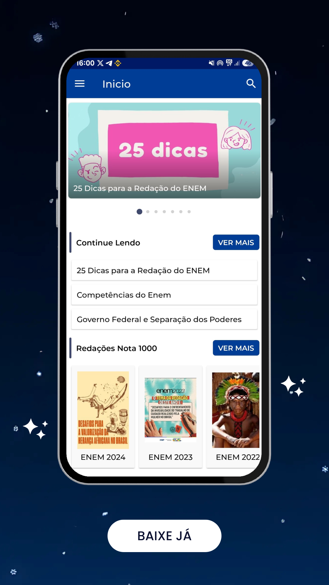 Redação Nota 1000 Screenshot1