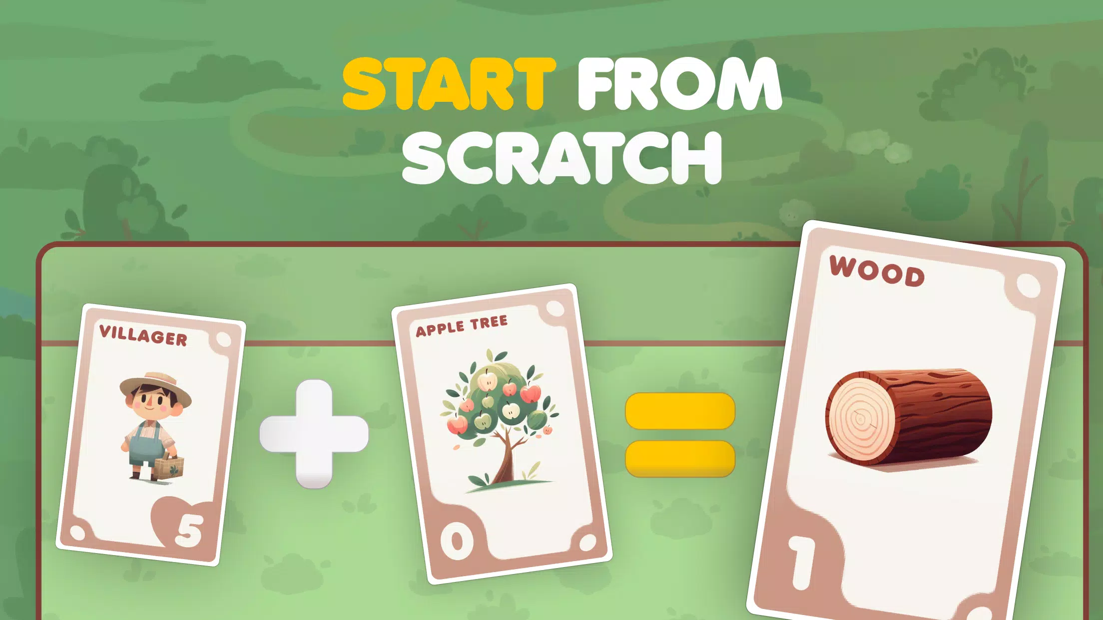 Card World - craft & survive Screenshot1