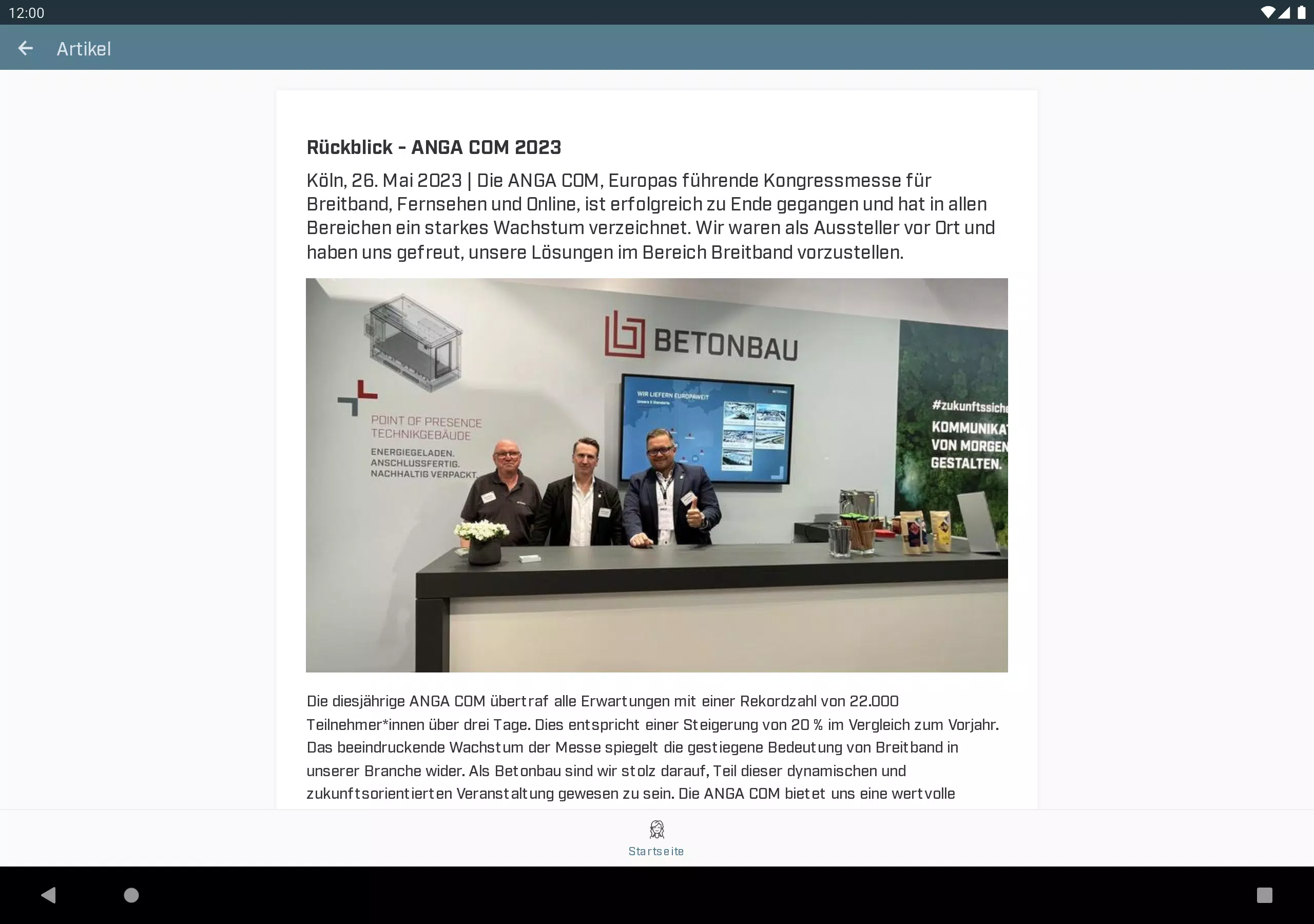 BERTA mobile Screenshot6