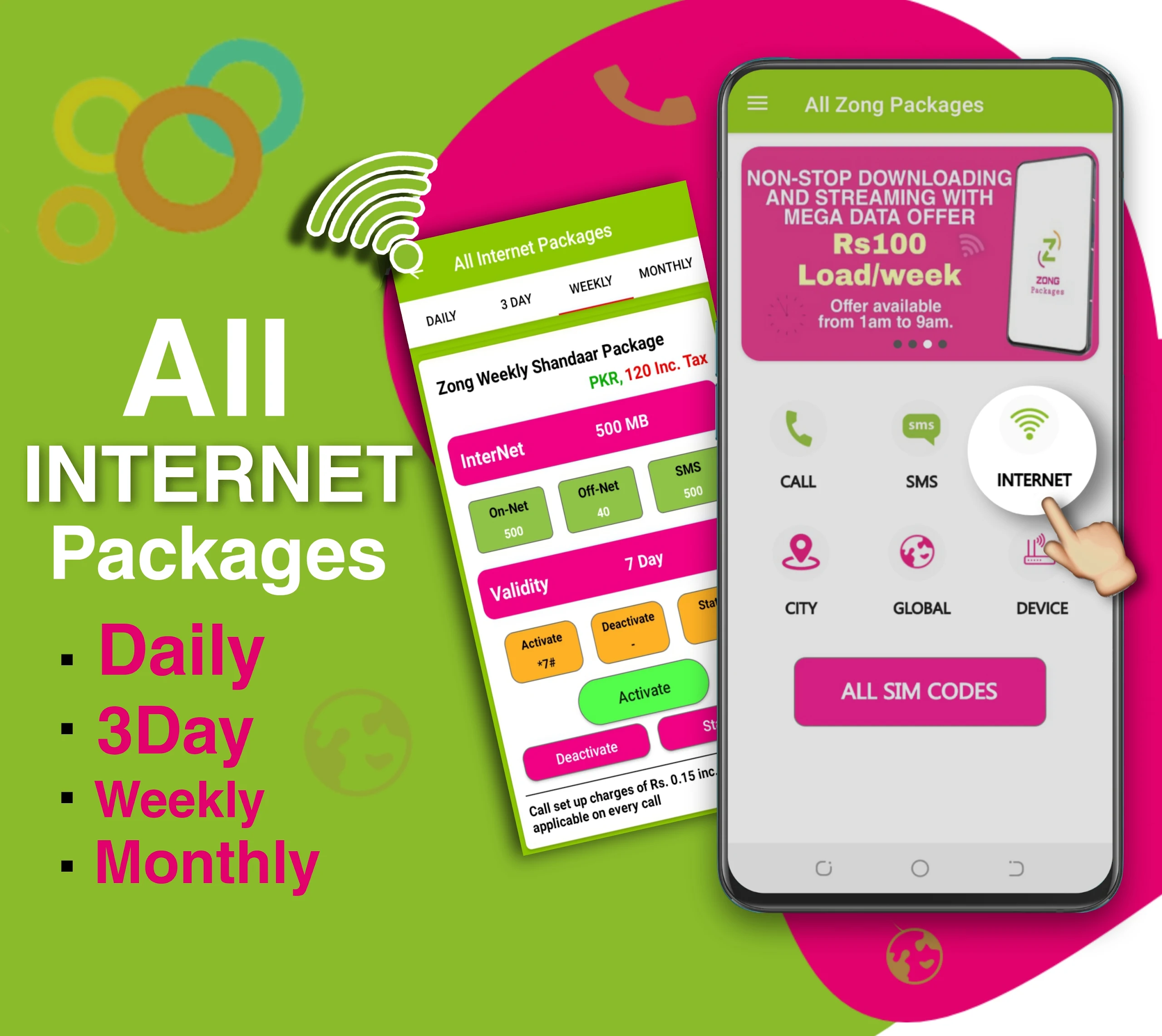 Zong Internet Packages 2024 Screenshot2
