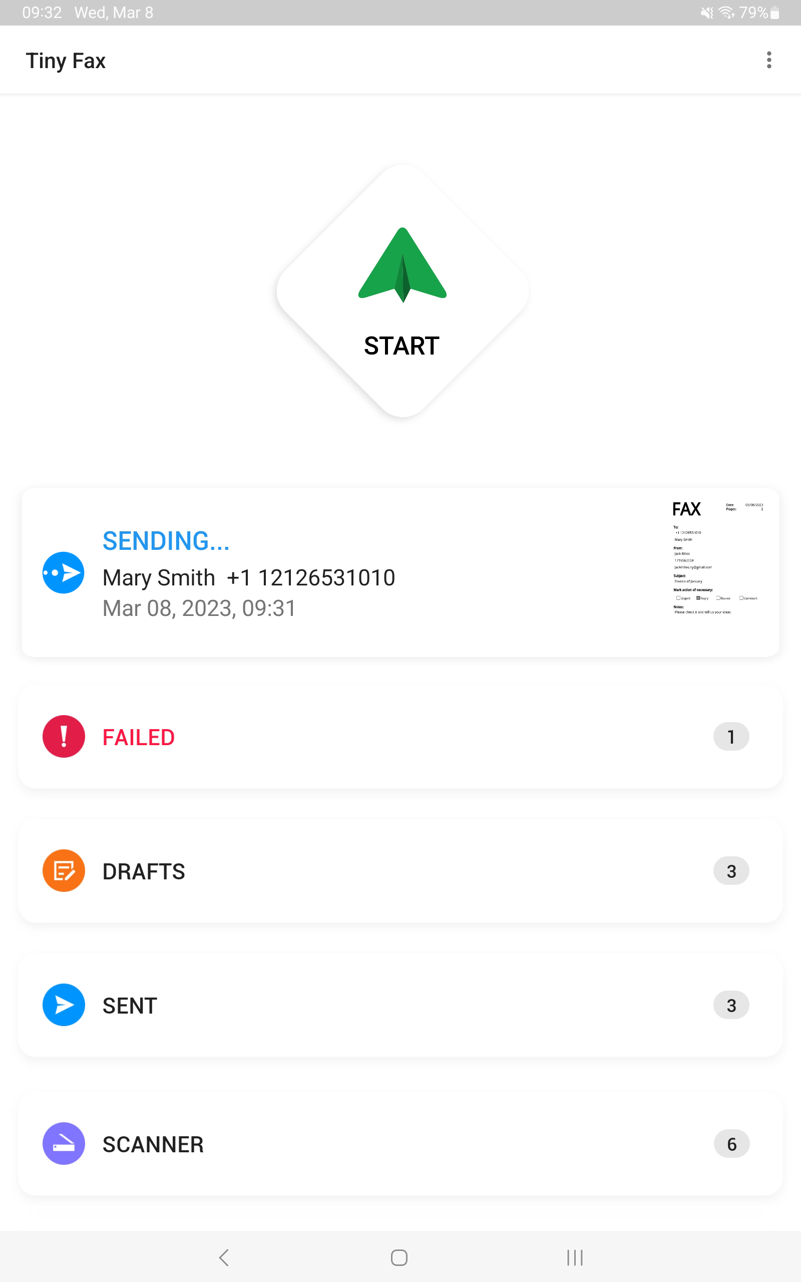 Tiny Fax - Send Fax from Phone Screenshot14