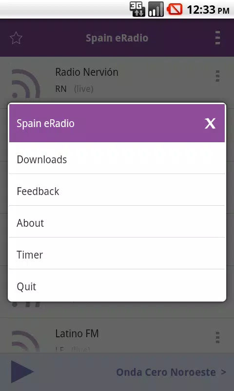 Spain Radio Screenshot2