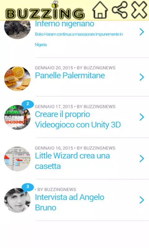 Buzzing News Screenshot1