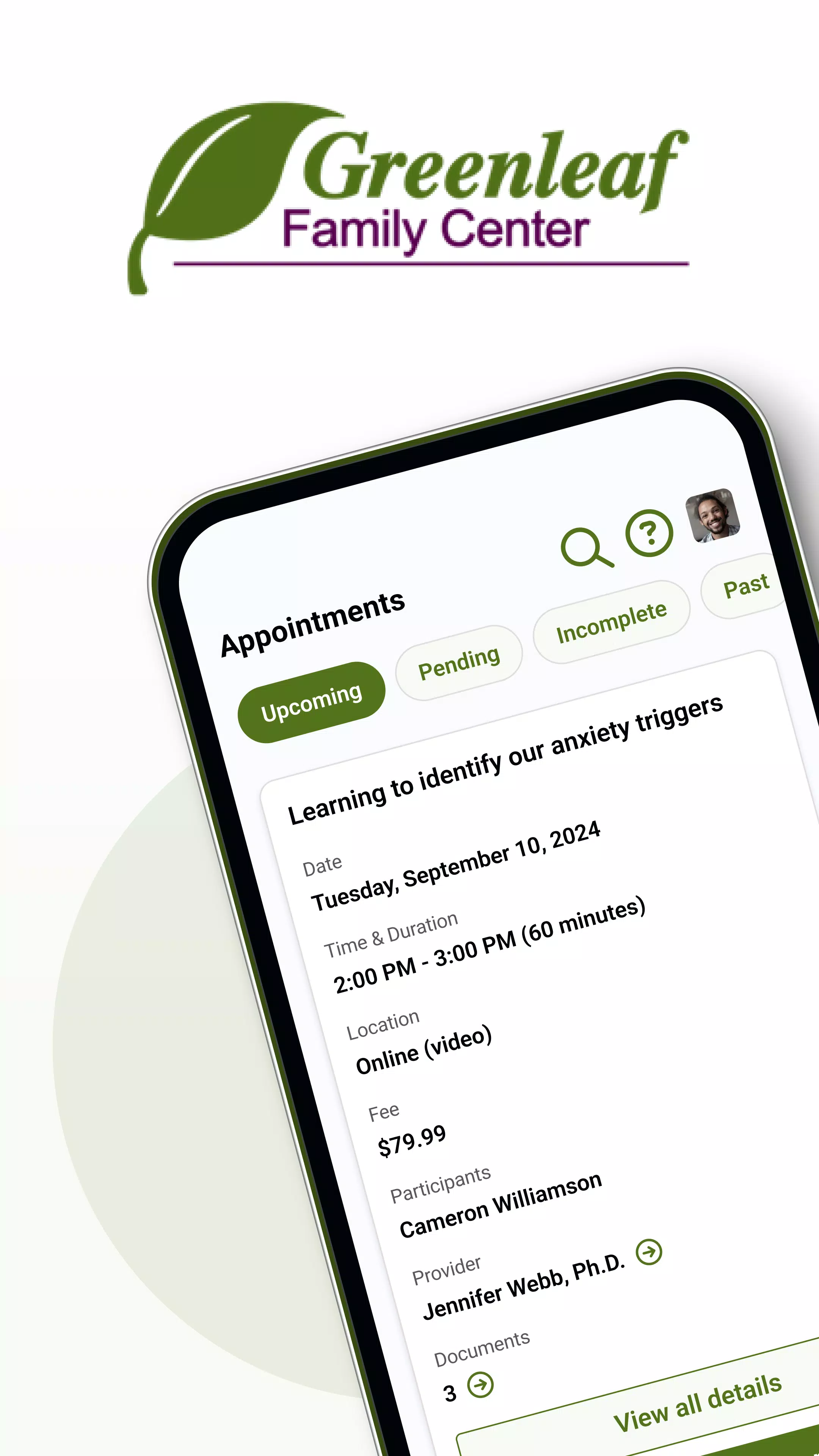Greenleaf Client Portal Screenshot1