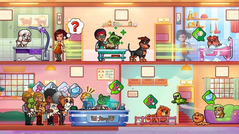 Pet Shop Fever: Animal Hotel Screenshot3