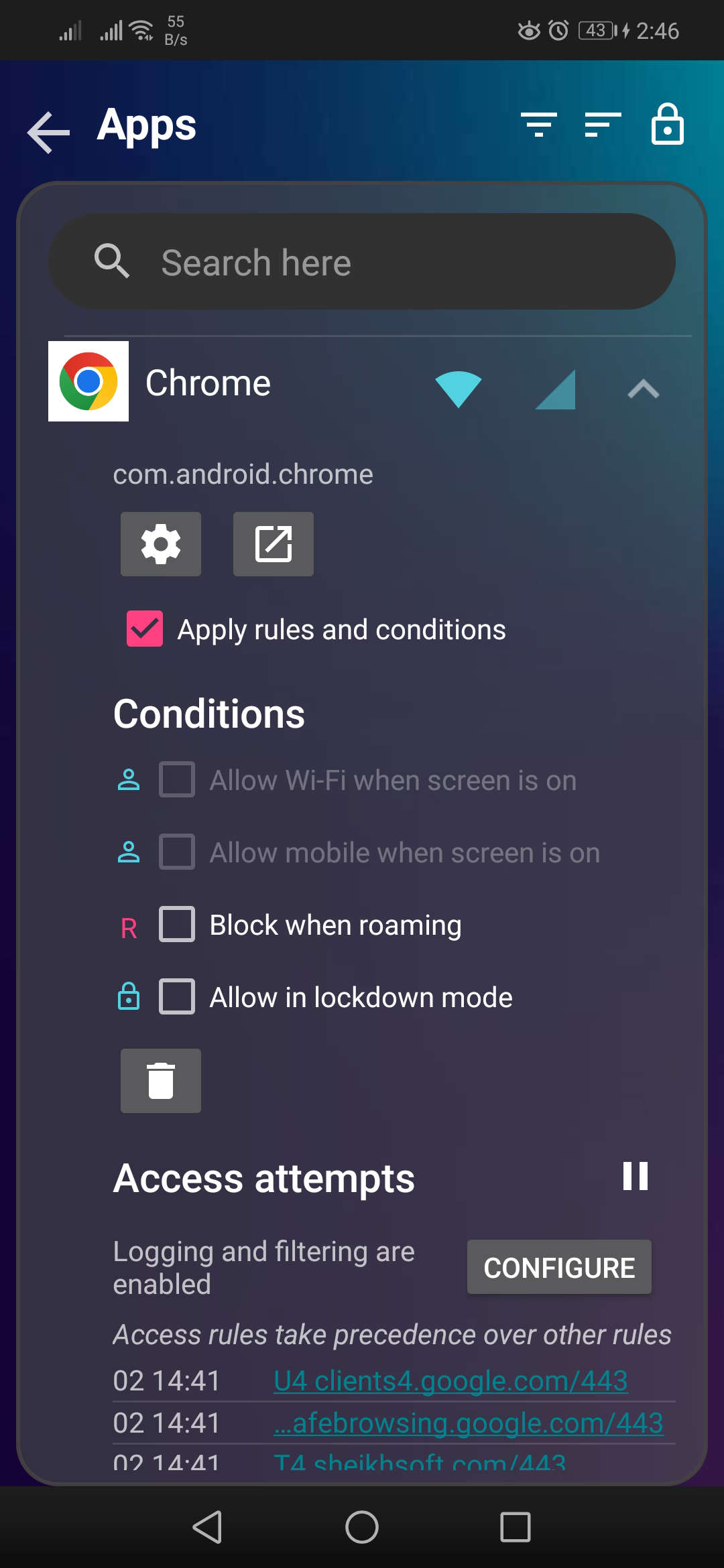 InternetGuard Screenshot3