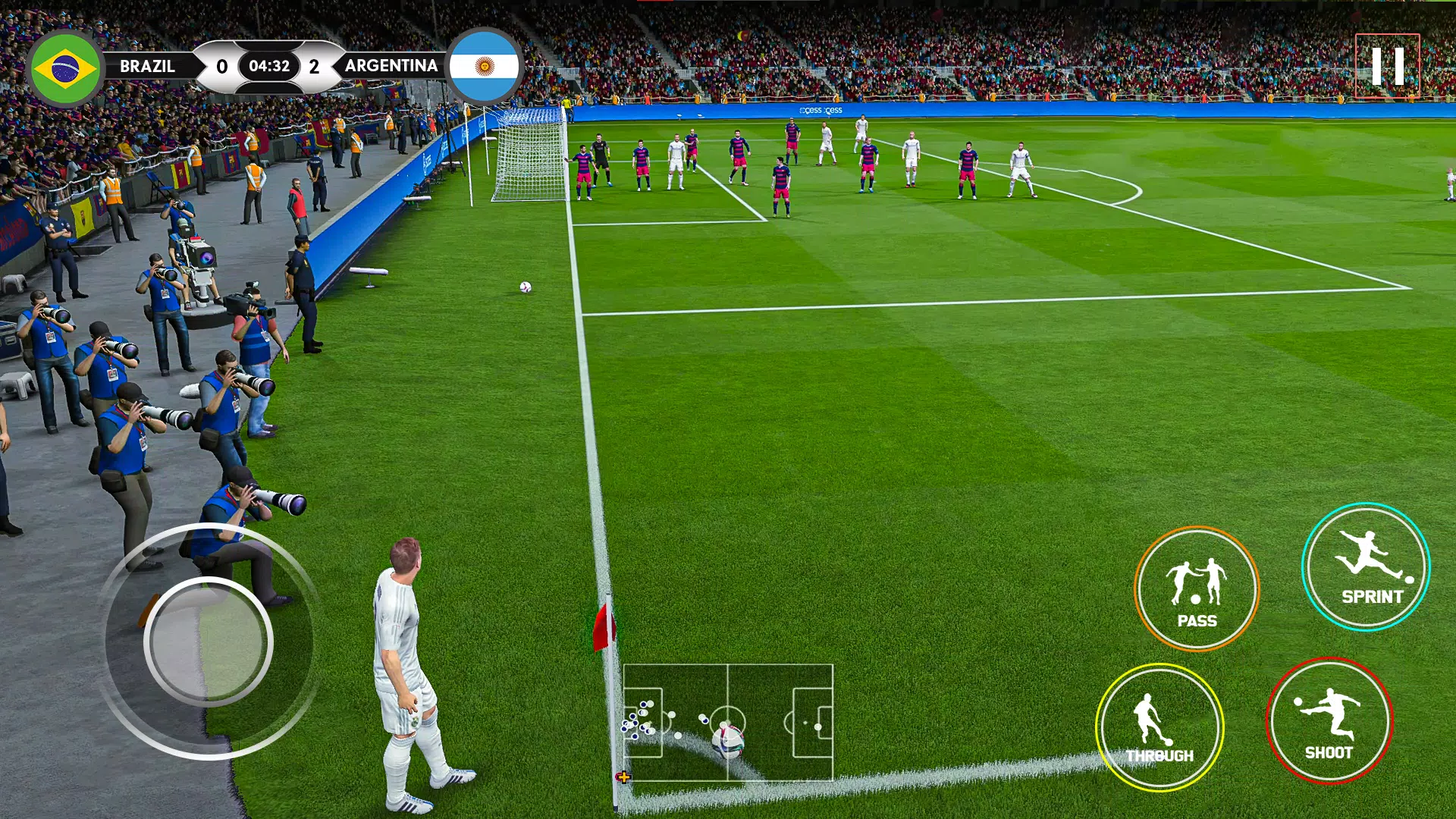 Football Games 2024: Real Goal Screenshot1