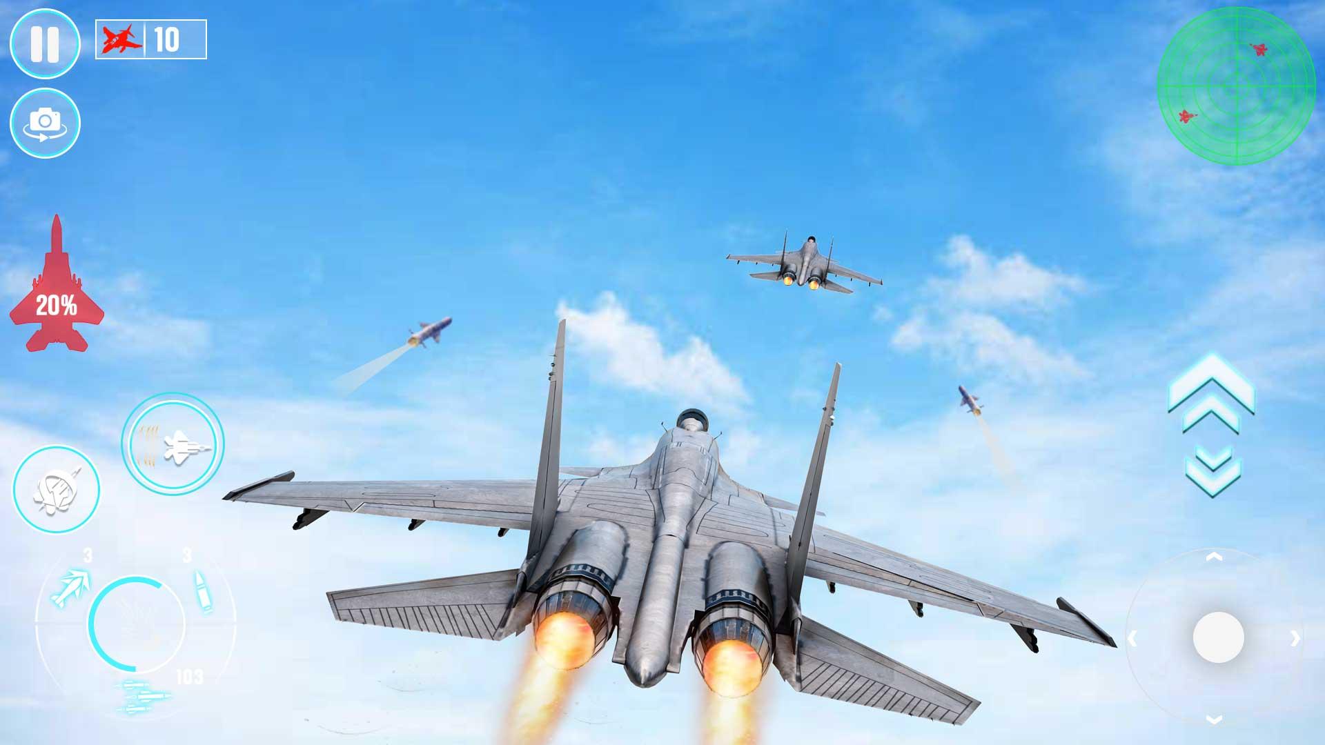 Fighter Jet War Plane Games Screenshot1