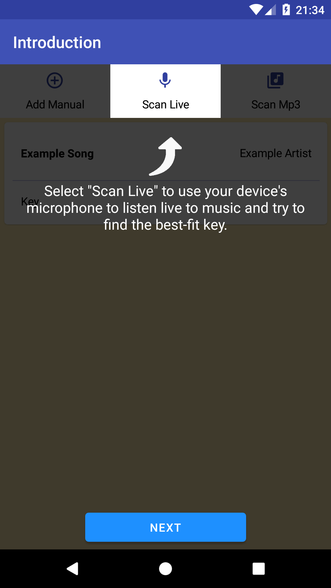 Song Key Finder Screenshot2