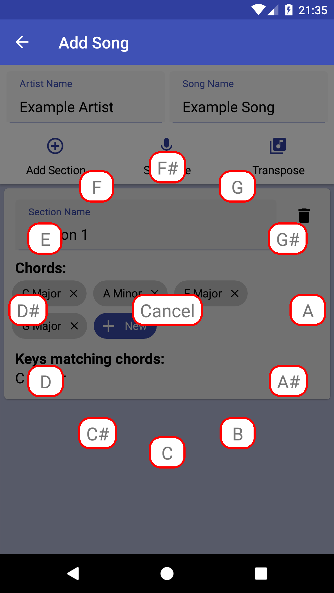 Song Key Finder Screenshot6