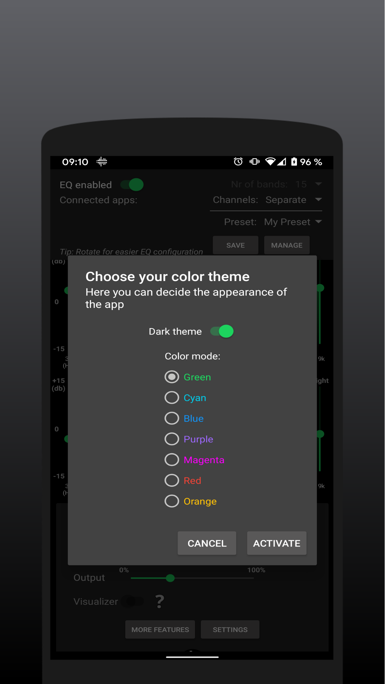 SpotEQ31 - 31 Band Equalizer Screenshot7