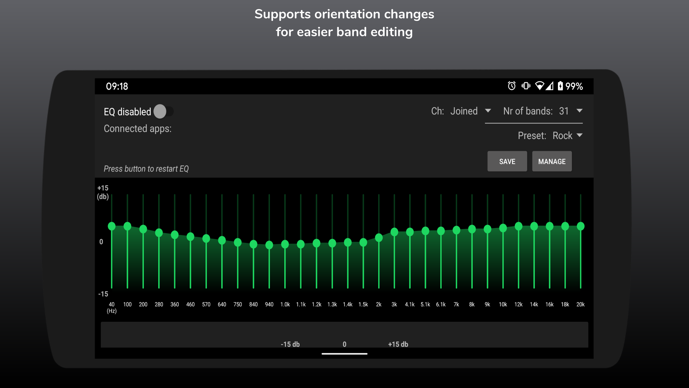 SpotEQ31 - 31 Band Equalizer Screenshot8