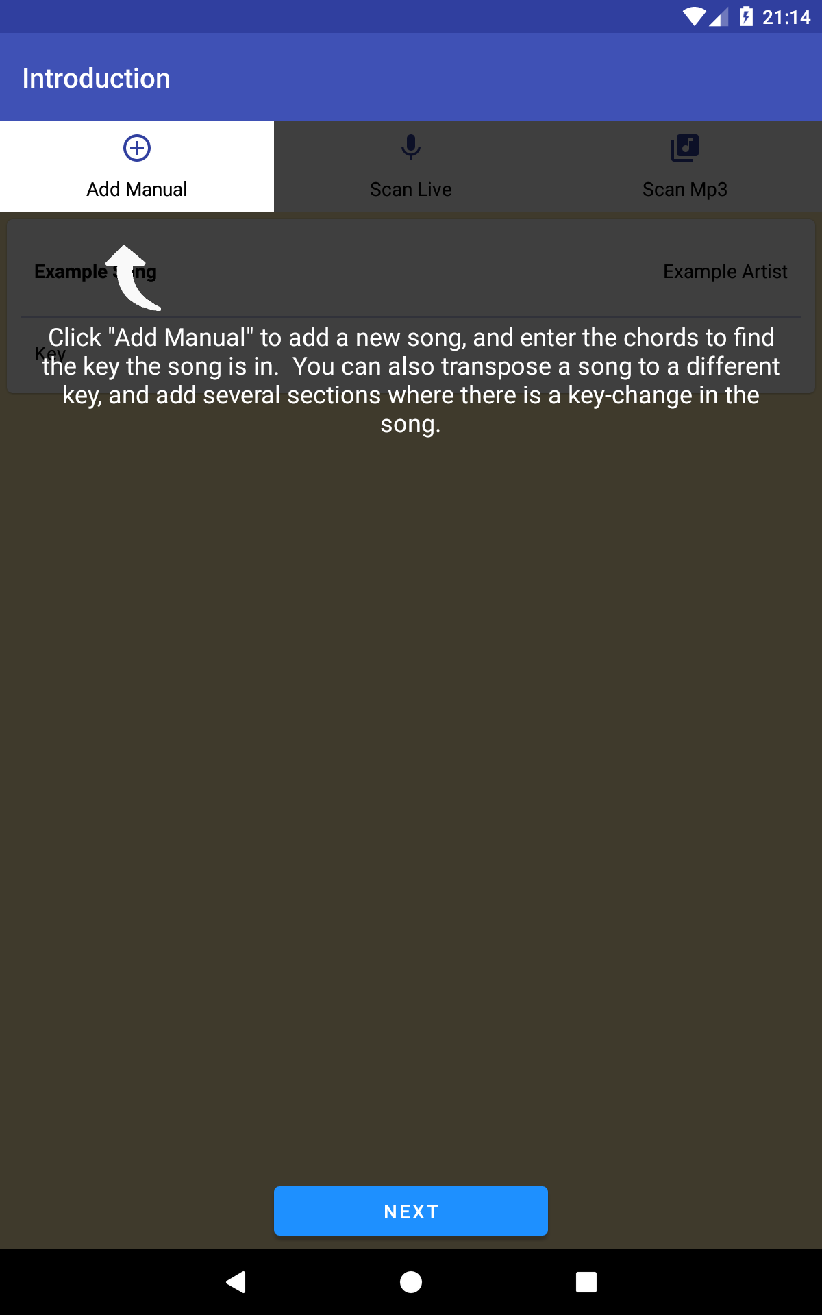 Song Key Finder Screenshot8