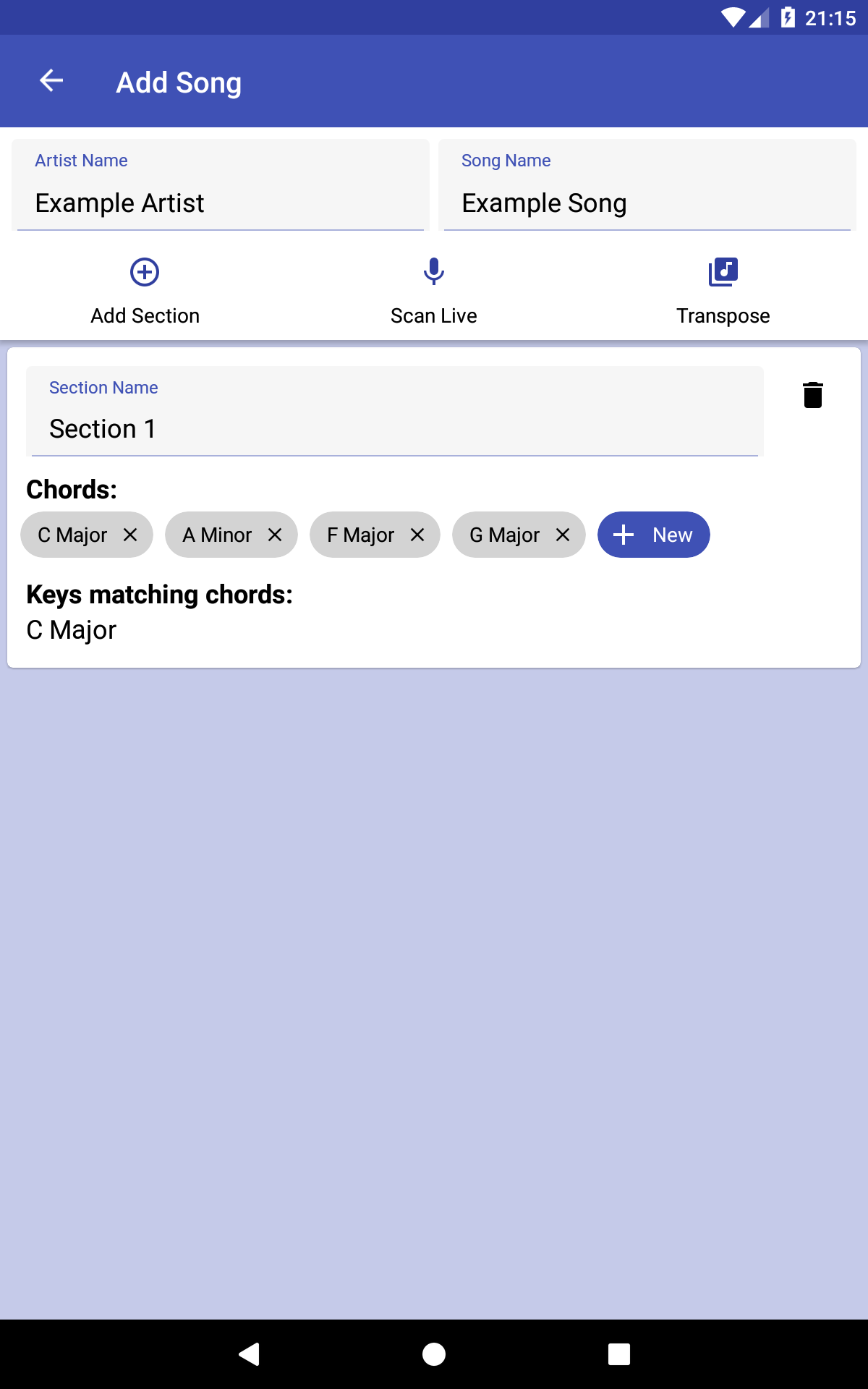 Song Key Finder Screenshot14
