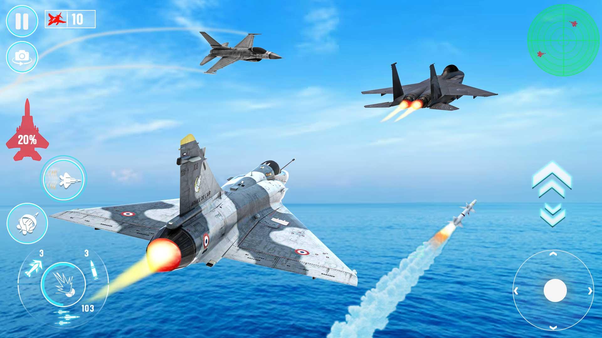 Fighter Jet War Plane Games Screenshot2