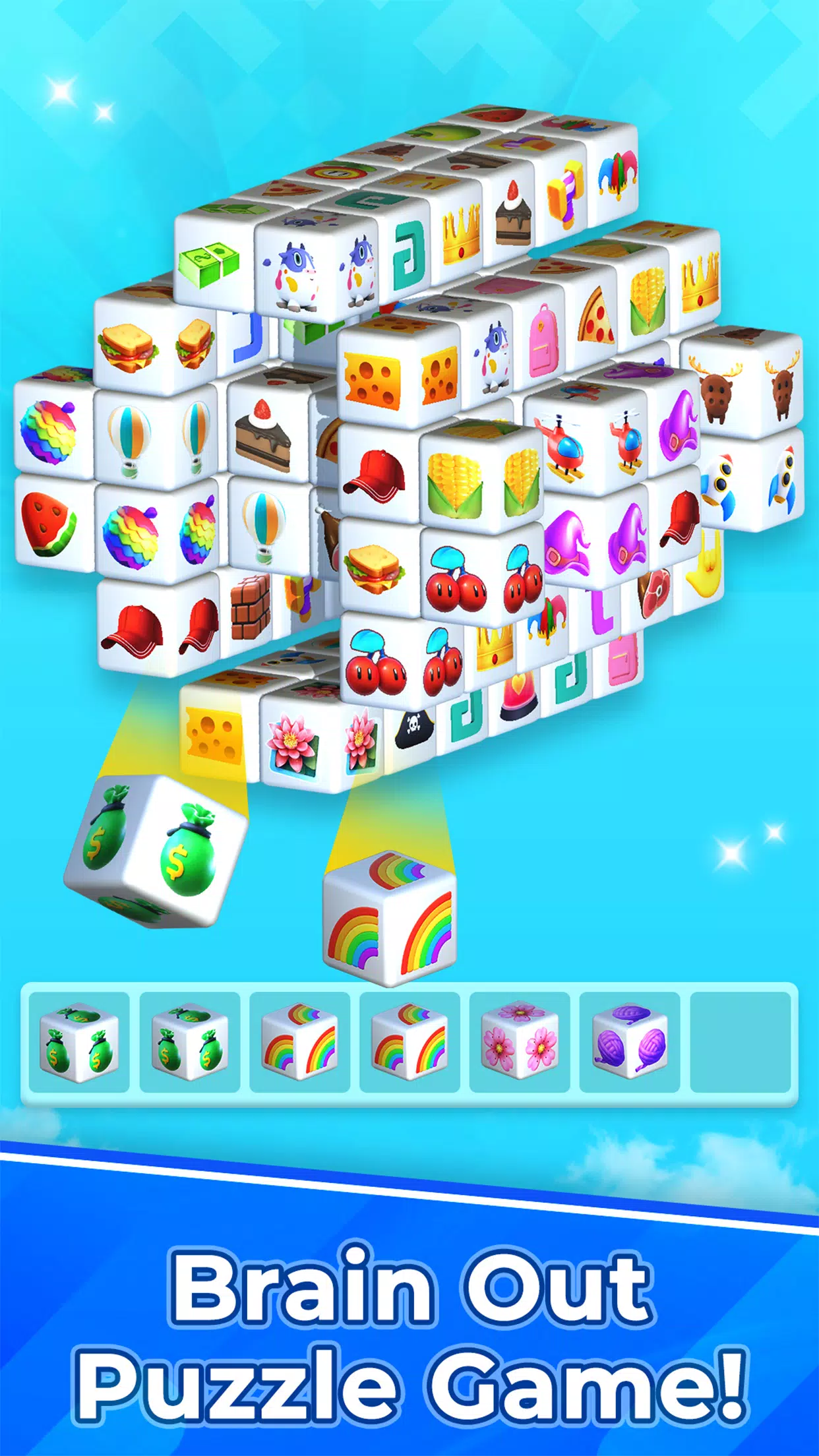 Cube Tile Match 3D Master Screenshot4