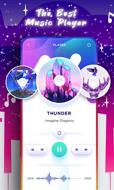 Music Player Galaxy Screenshot1