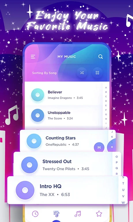 Music Player Galaxy Screenshot2