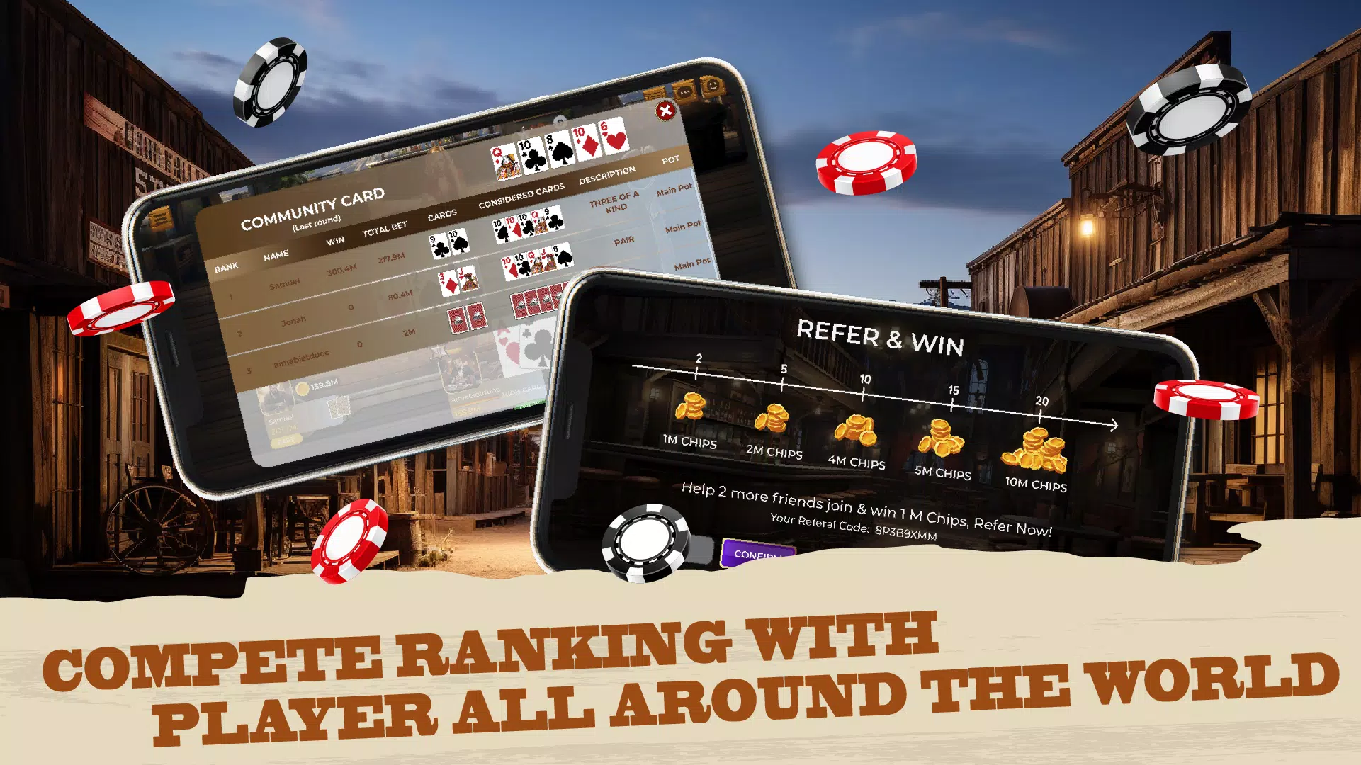 Poker Texas Hold'em Cowboys Screenshot5