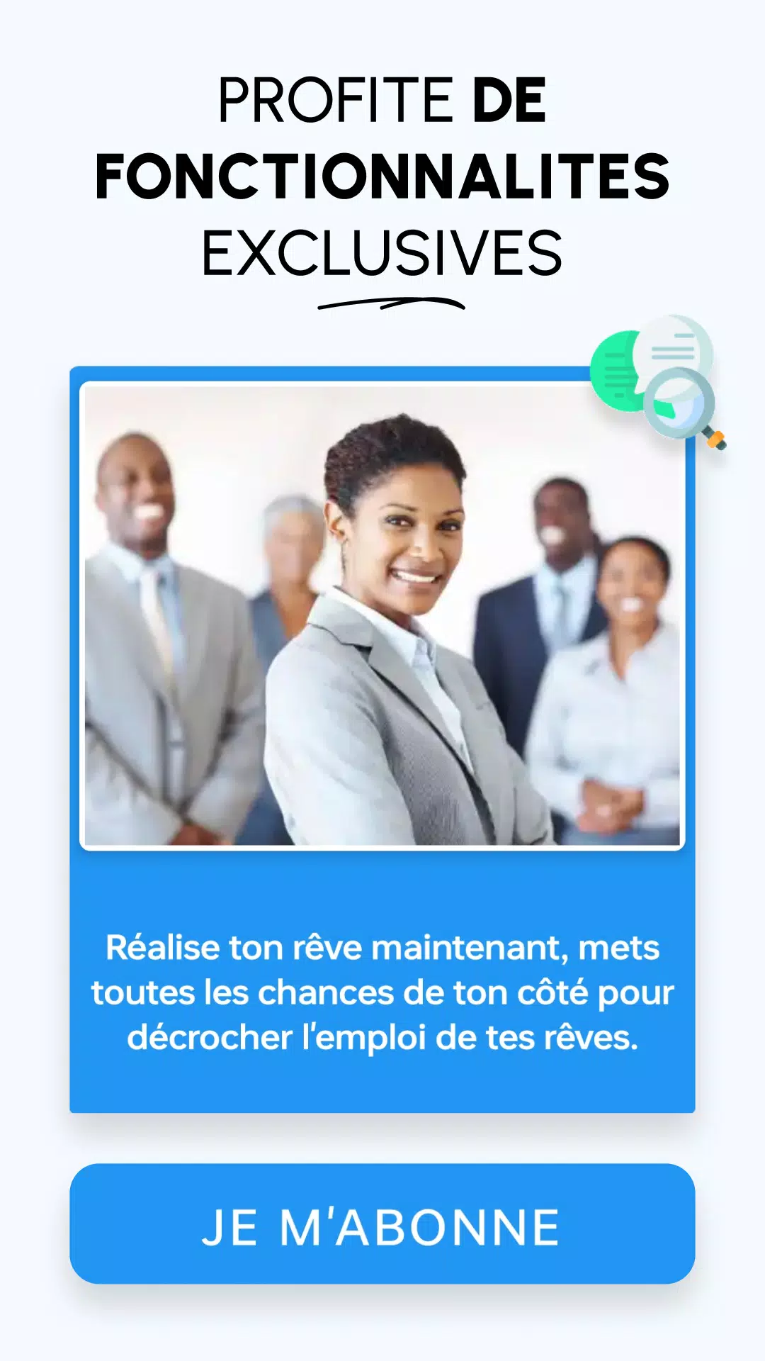 Afrique Emplois Screenshot5