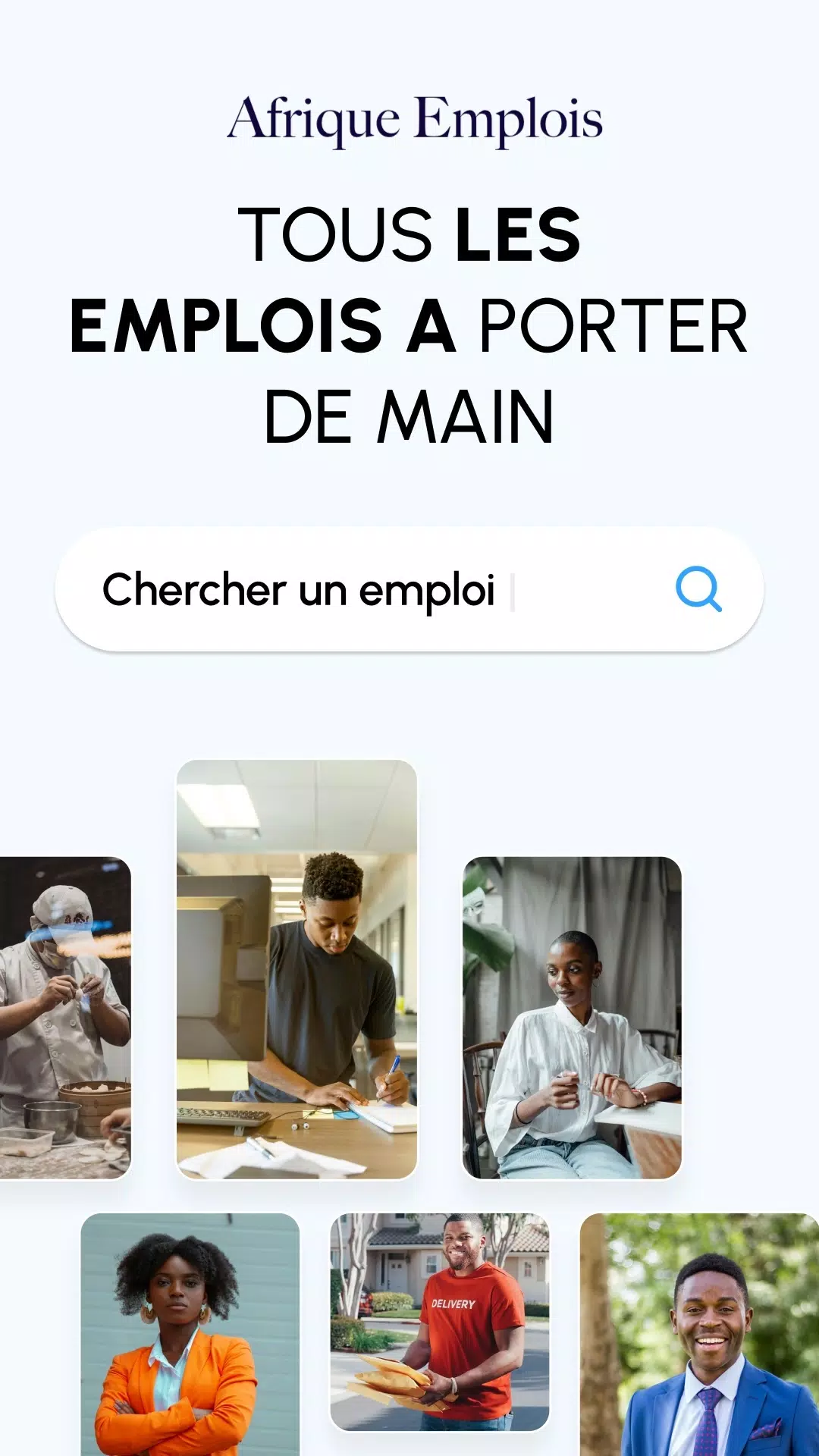 Afrique Emplois Screenshot1