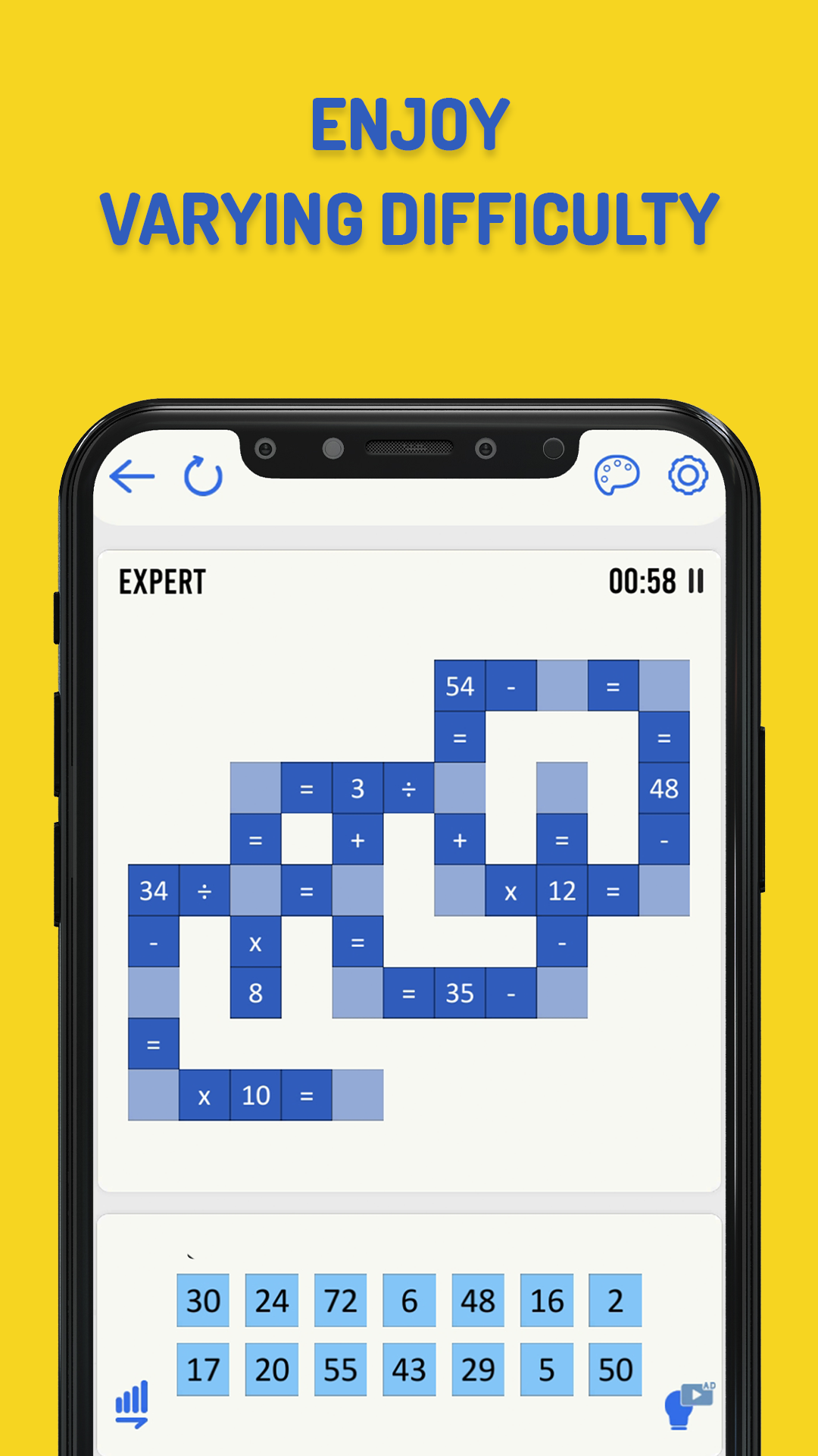 Math Crossmath Puzzle Screenshot2
